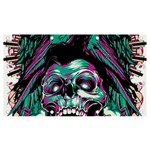 Anarchy Skull And Birds Banner and Sign 7  x 4 
