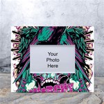 Anarchy Skull And Birds White Tabletop Photo Frame 4 x6 