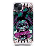 Anarchy Skull And Birds iPhone 14 Plus TPU UV Print Case