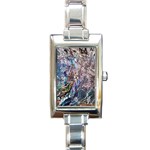 Abstract blend V Rectangle Italian Charm Watch