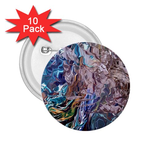 Abstract blend V 2.25  Buttons (10 pack)  from ArtsNow.com Front