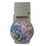 Abstract blend V Money Clips (Round) 