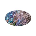Abstract blend V Sticker Oval (10 pack)