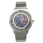 Abstract blend V Stainless Steel Watch