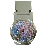 Abstract blend V Money Clip Watches