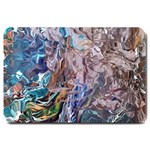 Abstract blend V Large Doormat