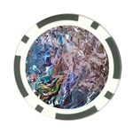 Abstract blend V Poker Chip Card Guard