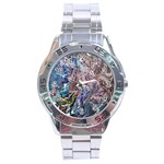 Abstract blend V Stainless Steel Analogue Watch