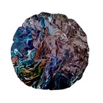 Abstract blend V Standard 15  Premium Round Cushions