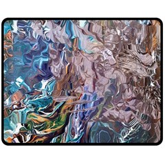 Abstract blend V Two Sides Fleece Blanket (Medium) from ArtsNow.com 58.8 x47.4  Blanket Front