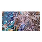 Abstract blend V Satin Shawl 45  x 80 