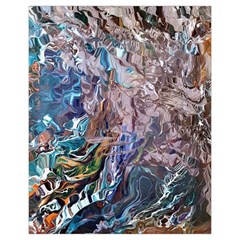 Abstract blend V Drawstring Pouch (XL) from ArtsNow.com Front