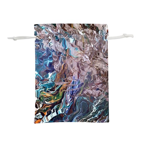 Abstract blend V Lightweight Drawstring Pouch (S) from ArtsNow.com Front