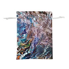 Abstract blend V Lightweight Drawstring Pouch (L) from ArtsNow.com Front