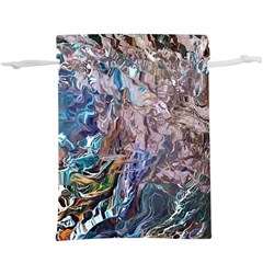 Abstract blend V Lightweight Drawstring Pouch (XL) from ArtsNow.com Back