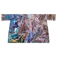 Abstract blend V Wristlet Pouch Bag (Small) from ArtsNow.com Back