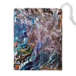 Abstract blend V Drawstring Pouch (4XL)