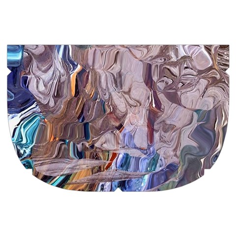 Abstract blend V Make Up Case (Small) from ArtsNow.com Side Right