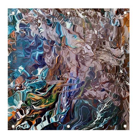 Abstract blend V Banner and Sign 4  x 4  from ArtsNow.com Front