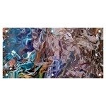 Abstract blend V Banner and Sign 6  x 3 