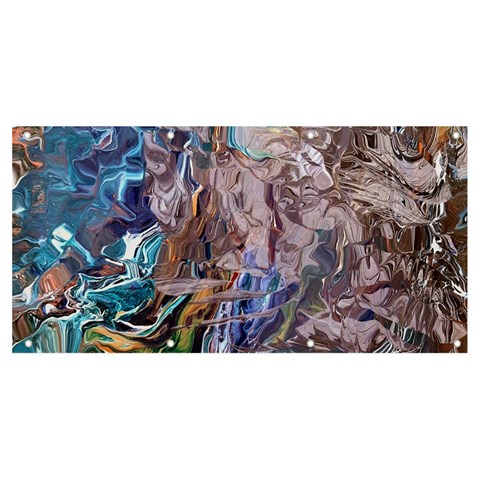 Abstract blend V Banner and Sign 8  x 4  from ArtsNow.com Front