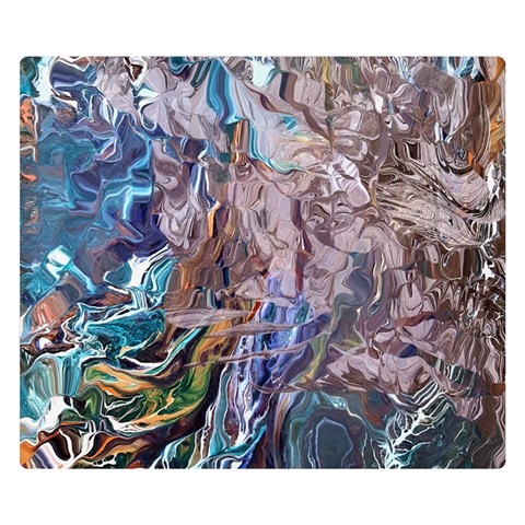 Abstract blend V Premium Plush Fleece Blanket (Small) from ArtsNow.com 50 x40  Blanket Front