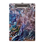Abstract blend V A5 Acrylic Clipboard