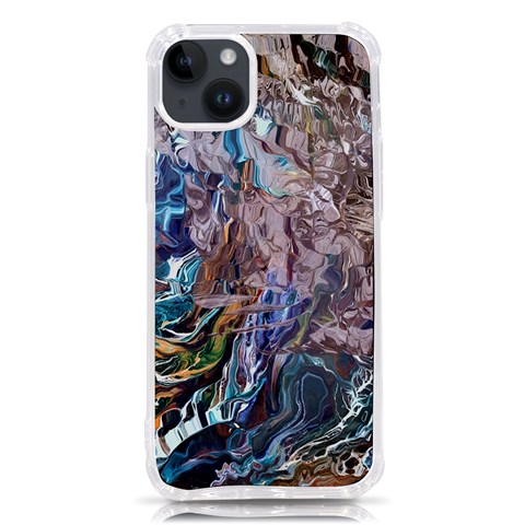Abstract blend V iPhone 14 Plus TPU UV Print Case from ArtsNow.com Front