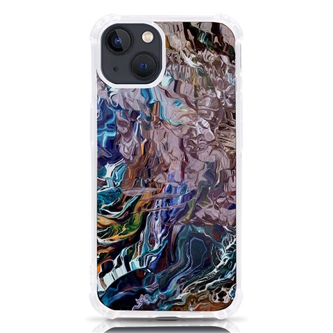 Abstract blend V iPhone 13 TPU UV Print Case from ArtsNow.com Front