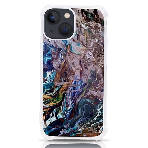 Abstract blend V iPhone 13 mini TPU UV Print Case from ArtsNow.com Front
