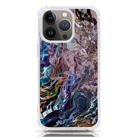 Abstract blend V iPhone 13 Pro TPU UV Print Case from ArtsNow.com Front
