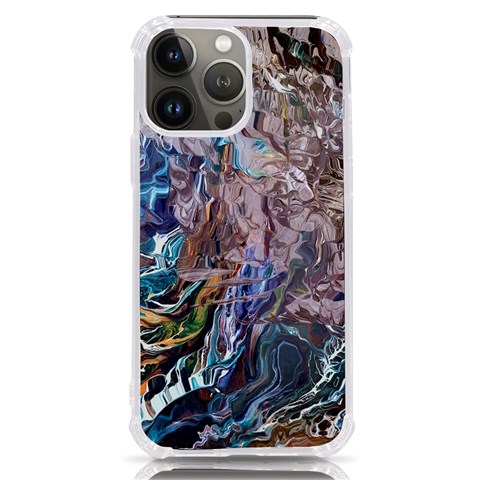 Abstract blend V iPhone 13 Pro Max TPU UV Print Case from ArtsNow.com Front
