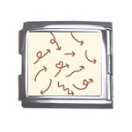 Abstract Arrow Sign Love Aesthetic Mega Link Italian Charm (18mm)