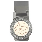 Abstract Arrow Sign Love Aesthetic Money Clips (CZ) 