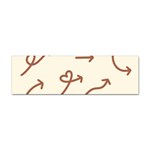 Abstract Arrow Sign Love Aesthetic Sticker Bumper (100 pack)