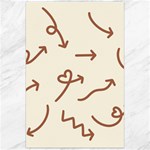 Abstract Arrow Sign Love Aesthetic Canvas 24  x 36 