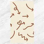 Abstract Arrow Sign Love Aesthetic Canvas 40  x 72 