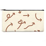 Abstract Arrow Sign Love Aesthetic Pencil Case