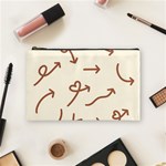 Abstract Arrow Sign Love Aesthetic Cosmetic Bag (Medium)