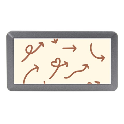 Abstract Arrow Sign Love Aesthetic Memory Card Reader (Mini) from ArtsNow.com Front
