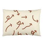 Abstract Arrow Sign Love Aesthetic Pillow Case (Two Sides)