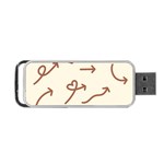 Abstract Arrow Sign Love Aesthetic Portable USB Flash (Two Sides)