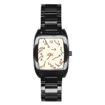 Abstract Arrow Sign Love Aesthetic Stainless Steel Barrel Watch