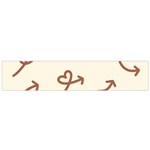 Abstract Arrow Sign Love Aesthetic Small Premium Plush Fleece Scarf