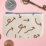 Abstract Arrow Sign Love Aesthetic Large Coin Purse