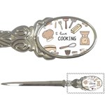 I Love Cooking Baking Utensils Knife Letter Opener