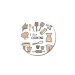 I Love Cooking Baking Utensils Knife Golf Ball Marker (10 pack)