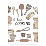 I Love Cooking Baking Utensils Knife Removable Flap Cover (S)