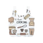 I Love Cooking Baking Utensils Knife Full Print Recycle Bag (S)