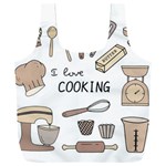 I Love Cooking Baking Utensils Knife Full Print Recycle Bag (XXL)